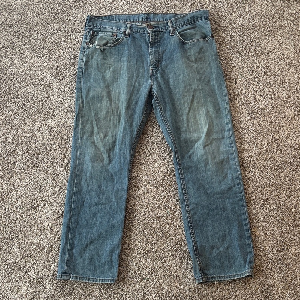 Vintage Levi's 559 Mens W36 L30 Relaxed Straight Fit Medium Wash Denim Jeans
